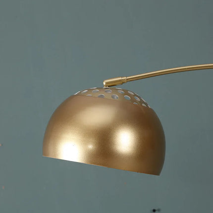 Lampadaire LED nordique en fer avec base en marbre — LZ4T9XQ