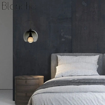 Suspension en verre design nordique moderne et élégant — LZ4X9T2