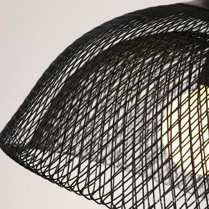 Lustre industriel cage oiseau en fer style loft rétro minimaliste — LZ4P9XJ