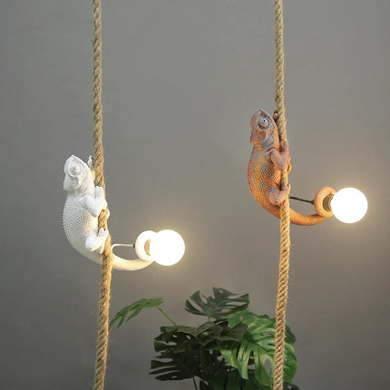 Suspension artistique moderne en résine caméléon — LZ4X9T2