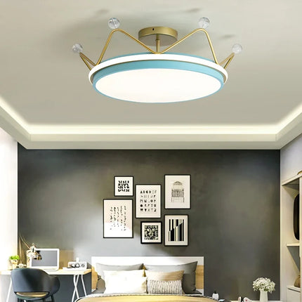 Suspension LED moderne forme couronne pour enfants Winfordo — LZ4X9P