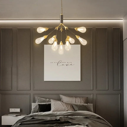 lustre luciole design post-moderne pour intérieur élégant et créatif