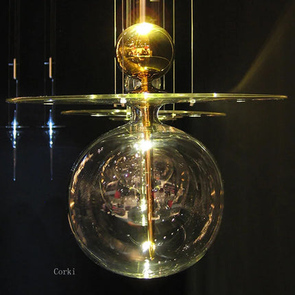 Suspension en verre au design nordique pour décoration intérieure — LZ4M9Q2F