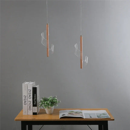 Suspension design nordique moderne en acrylique pour restaurant — LZ4X9T