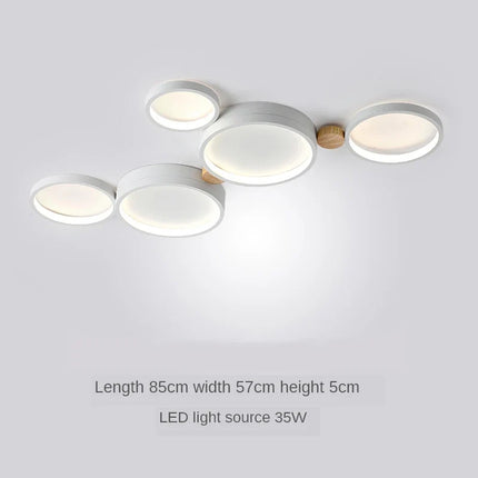 Lustre LED nordique pour salon, café, balcon et vestiaire — LZ4X9T2