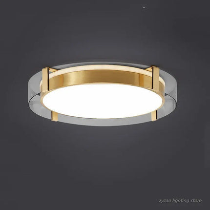 Plafonnier en cuivre au design moderne pour décoration intérieure créative — LZ4X9T2