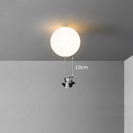Plafonnier LED enfant avec motifs ballon et panda Otto — LZ4X9T2