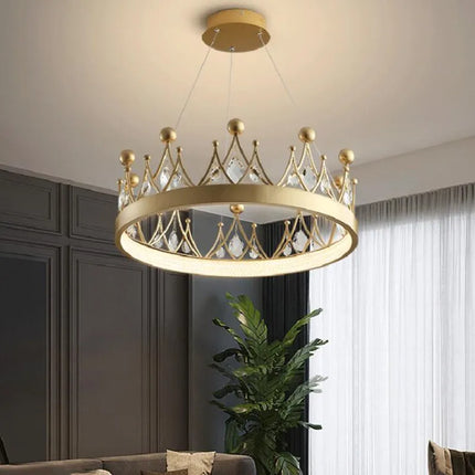 Lustre suspension design nordique en cristal pour intérieur — LZ4X9P2