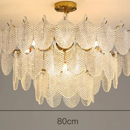 Lustre en verre pour décoration intérieure élégante et moderne — LZ4X9P