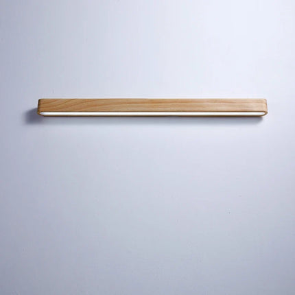 Applique murale LED en bois massif au design japonais moderne — LZ4T9XQ