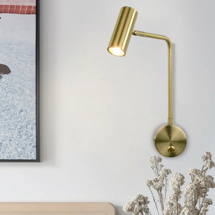 Applique murale LED moderne minimaliste avec angle réglable et interrupteur — LZ4T9XQ