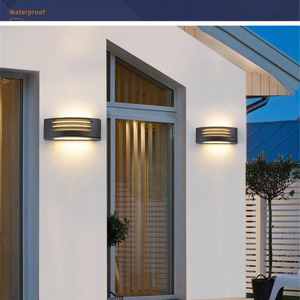 Applique murale extérieure moderne en aluminium étanche — LZ4X9B2