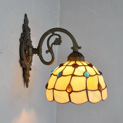 Applique murale baroque américaine style Tiffany pour éclairage décoratif — LZ4X9N