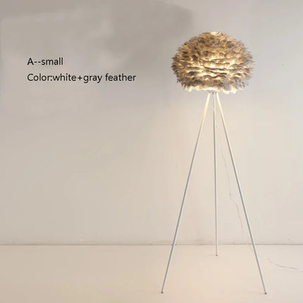 Lampadaire créatif à plumes pour mariage et célébration — LZ4N7Q2P