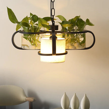 Suspension industrielle en fer style moderne chinois — LZ4X9JQ