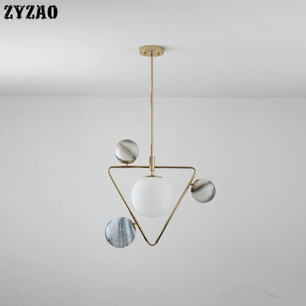Suspension moderne en forme de planète pour décoration intérieure — LZ4X9P