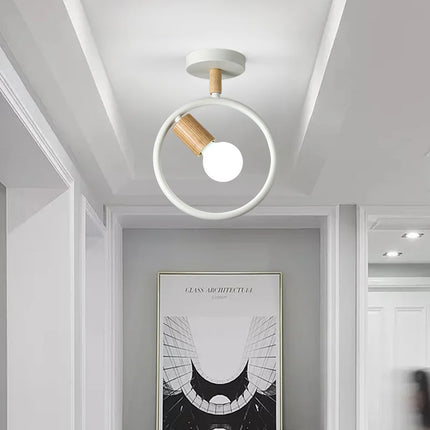 Plafonnier nordique simple pour couloir et escalier — LZ4X9QJ