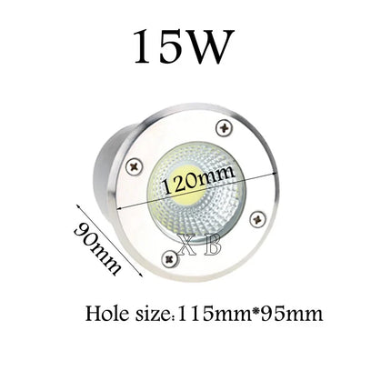 Pack de 6 spots LED étanches pour éclairage extérieur jardin et allée — LZ4X9M