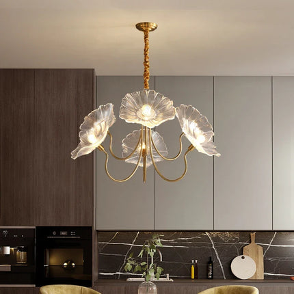 Lustre suspension nordique au design luxueux et épuré — LZ4X9T