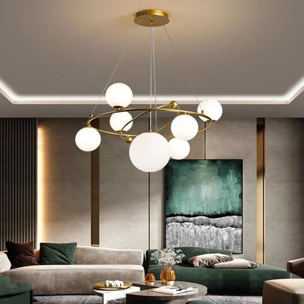 Suspension LED nordique en verre décorative pour intérieur — LZ4T9X