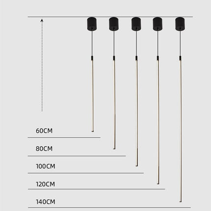 Suspension design filaire LED minimaliste Alinea