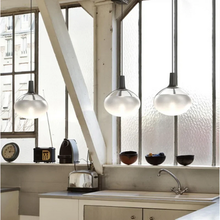 Suspension en verre au design italien pour intérieur moderne — LZ4X9Q2