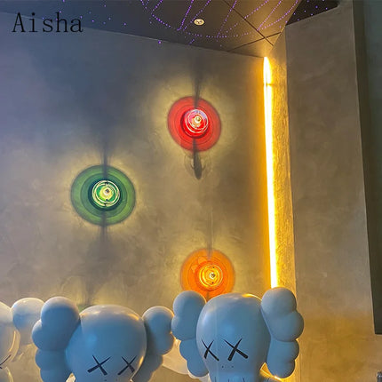 Applique murale LED en forme de OVNI pour décoration moderne — LZ7QX9