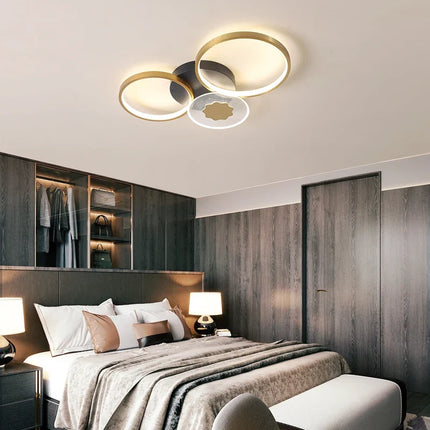 Plafonnier moderne décoratif pour intérieur lumineux et élégant — LZ4X9QJ