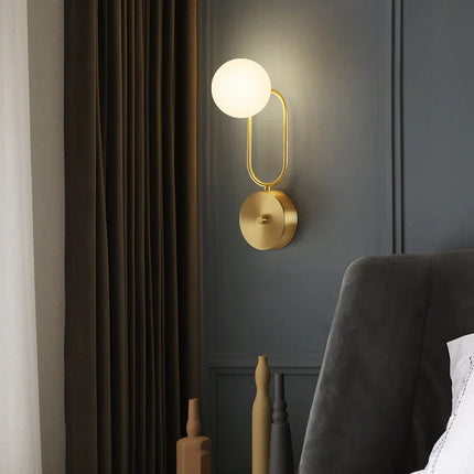 Applique murale en cuivre au design moderne pour décoration intérieure — LZ7XQ2