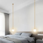 P 15cm / Corps de lampe chromé / Blanc chaud
