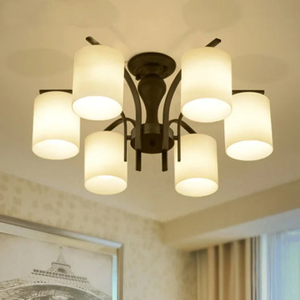 Plafonnier LED style nordique pour intérieur moderne et chaleureux — LZ4F9X2Q
