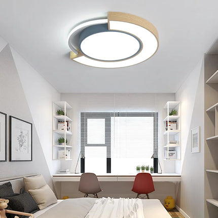 Plafonnier moderne nordique au design simple et chaleureux — LZ4X9P