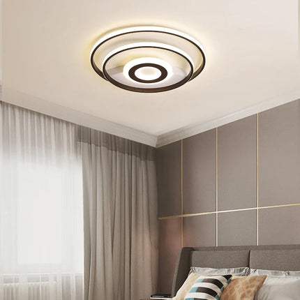 Plafonnier LED rond pour éclairage intérieur décoratif moderne — LZ4T9XQ
