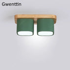 Vert 2 têtes / Blanc chaud