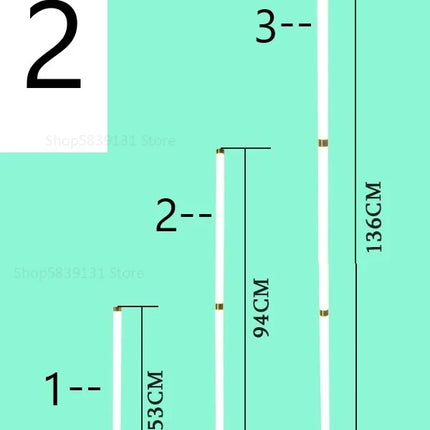 Lampadaire d'angle moderne sur pied démontable avec lumière intégrée — LZ4X9P