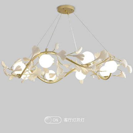 Lustre en verre design nordique pour intérieur moderne — LZ4X9P2