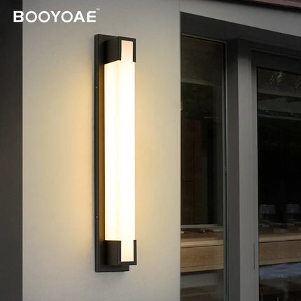 Applique murale LED extérieure étanche IP65 en inox pour jardin et terrasse — LZ4X9T2