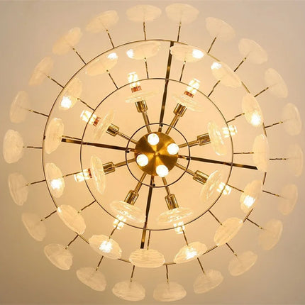 Lustre en verre pour éclairage décoratif et créatif — LZ4X9M