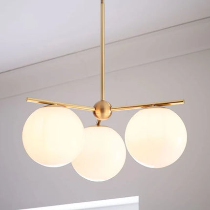Lustre LED décoratif style nordique pour cuisine et restaurant — LZ4X9B2