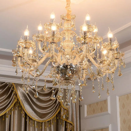 Lustre en cristal lumineux pour décoration moderne et élégante — LZ4X9P