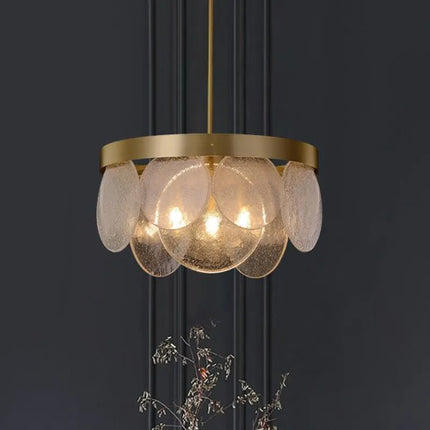 Lustre moderne en verre pour décoration intérieure — LZ4X9M