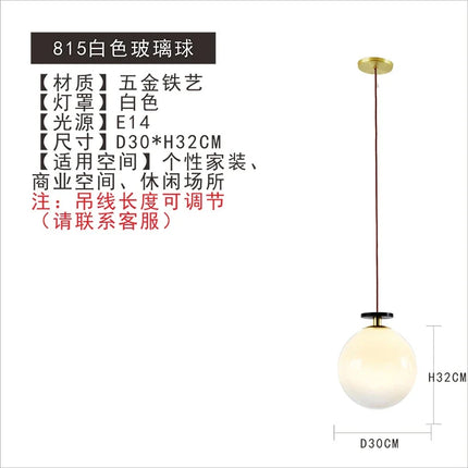 Suspension design en verre et métal pour intérieur moderne — LZ4Q7J2