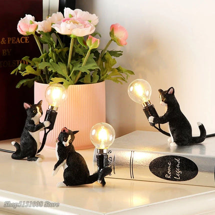 Lampe de table décorative en résine animalière — LZ4X9QJ