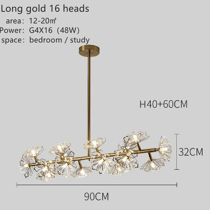 Lustre LED moderne luxe pour éclairage intérieur — LZ4N7Q2F