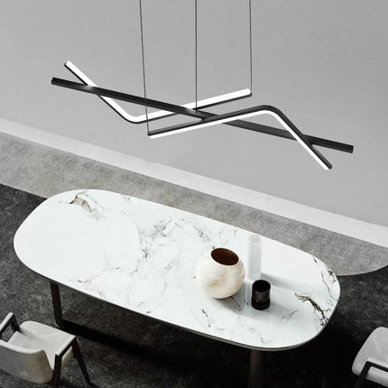 lustre led moderne pour restaurant hôtel café bureau