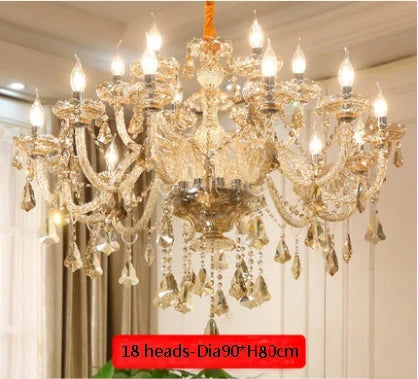 Lustre en cristal lumineux pour décoration moderne et élégante — LZ4X9P