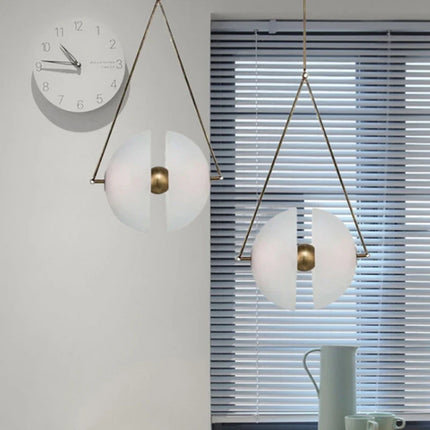 Suspension nordique en verre pour décoration loft et restaurant — LZ4X9T2