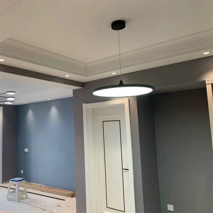 Suspension LED ronde style nordique en fer — LZ4X9J