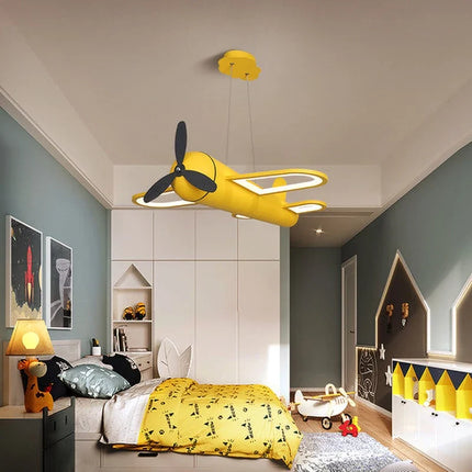 Suspension LED design nordique intelligente pour chambre d'enfant — LZ4X9J