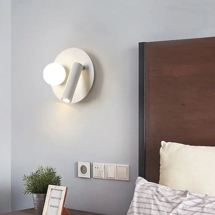 Applique murale LED rotative design pour intérieur décoratif — LZ4XJ9